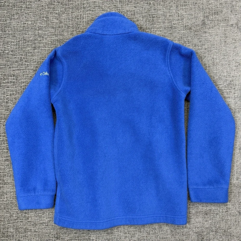 Columbia Iowa Cubs Full Zip Fleece Jacket‎ Youth Small Blue Baseball